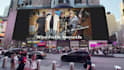 add your logo or anything else to this billboard filmed in times square,new york