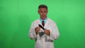 be your green screen english or spanish medical spokesperson