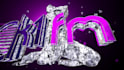 create a 3d animated logo intro video in diamonds