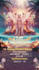 design animated event flyer and motion video party flyer