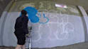 make a real graffiti video with your logo or image
