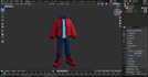 create high quality 3d character