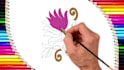 make coloring page video for youtube kids