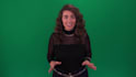 produce your green screen female spokesperson video