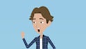 create a 2d cartoon character animation video