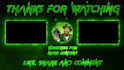 make custom 4k youtube outro, end screen animation, end card