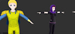 create high quality 3d character