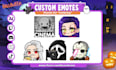 draw chibi animated emotes for twitch, youtube, discord