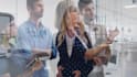 create an office spokesperson promo video in 4k