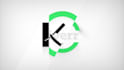create clean glossy 3d logo intro animation