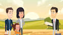 create a 2d animated explainer video