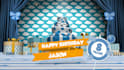 make this kids happy birthday video with full birthday song