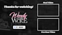 create unique intro and outro logo animation for youtube