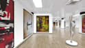 create realistic slideshow video nft promo in 3d art gallery