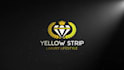 make a gold glitter logo animation intro with free subscribe reminders