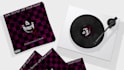 create vinyl record loop video