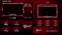 design custom kick, animated twitch overlay, stream package