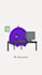create a cute 2d animated video or gif
