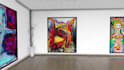 create realistic slideshow video nft promo in 3d art gallery