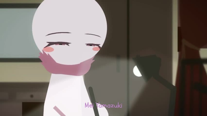 sad female anime base