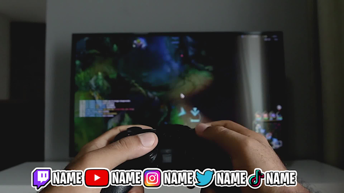 Create a social media overlay like adin ross and ishowspeed for twitch   by Gxniushd