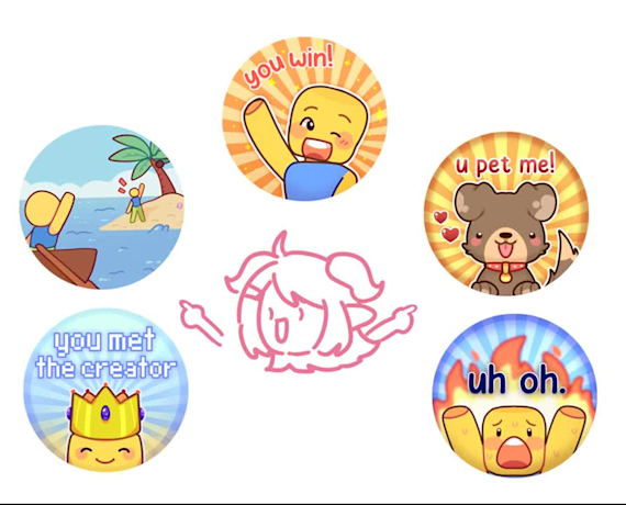 Roblox guest Sticker pack - Stickers Cloud