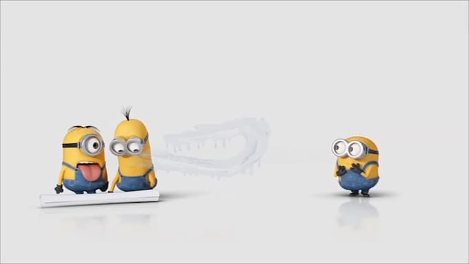 Add your logo or text in funny minions video by Sophiajohnsons