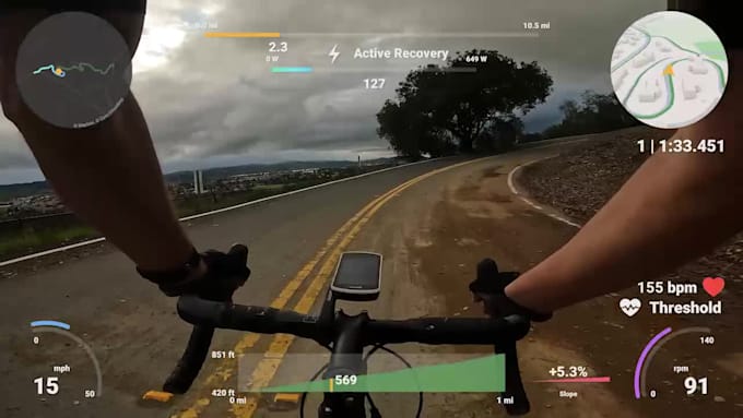 Add data overlays to your gopro videos by Lucasignore Fiverr