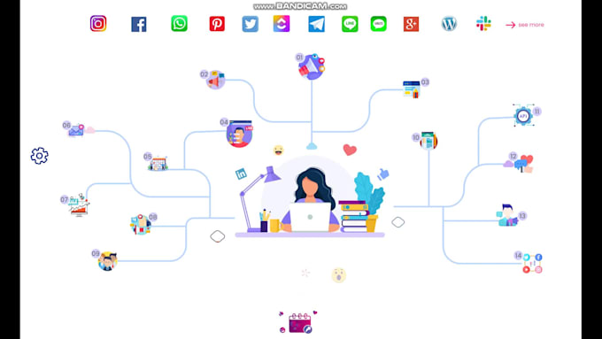 Interactive Infographic Web Design