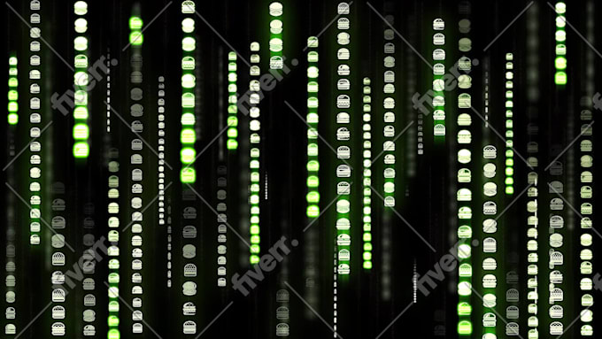 Dot Matrix Logo Matrix Logo Templates Editable Logo Video Templates