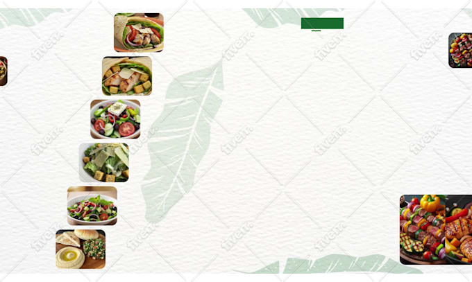 fondo de pantalla de menú de restaurante