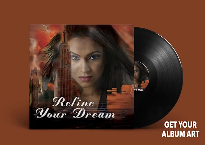 design an album art or cd cover
