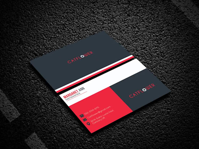 Create modern and clean business card for you in 24 hours by Omarimtiaz826 Fiverr