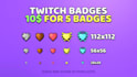 create professional twitch badges