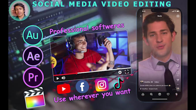 be your social media video editor and shorts creator