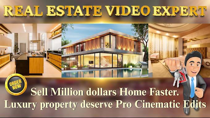 edit real estate promos for agents and brokers to sell fast