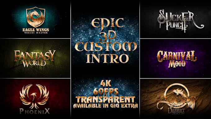 epic 3d dust custom intro