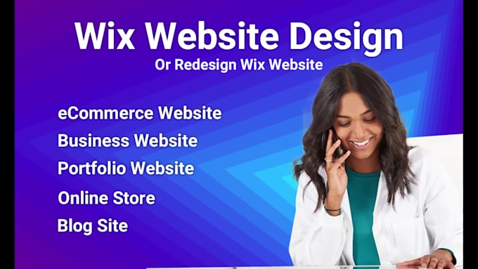 build wix website design or redesign wix website