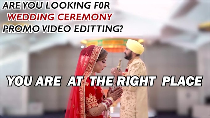 do professional cinematic wedding video editing