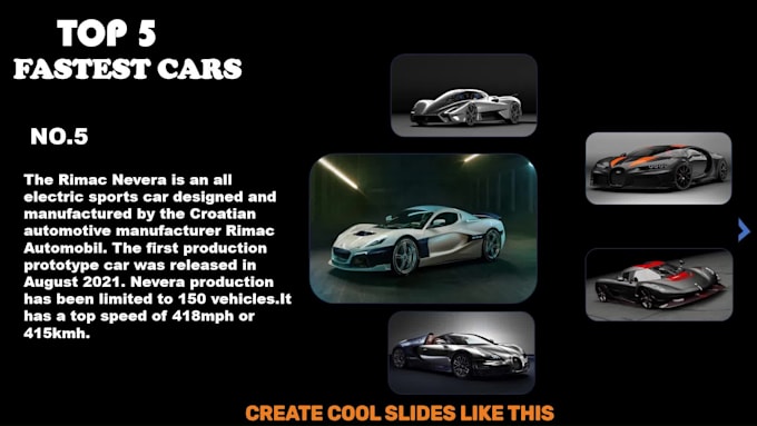 design a unique presentation
