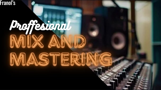 do professional mix and mastering for your music in less then 24 hours