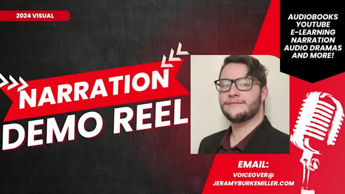 be the male voiceover for your youtube video