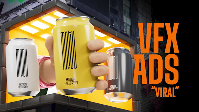 create viral cgi animation and fooh ads