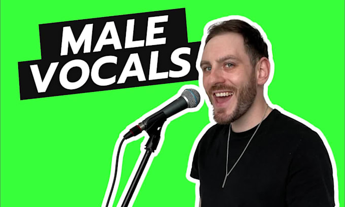 record professional male vocal, harmonies, topline, rock
