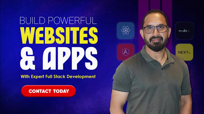 develop a fast secure and modern web platform as a full stack developer
