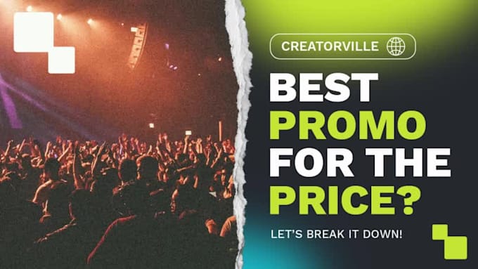 create a party, dj, night club and event promo video