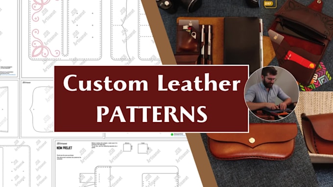 design custom patterns for handmade leather projects