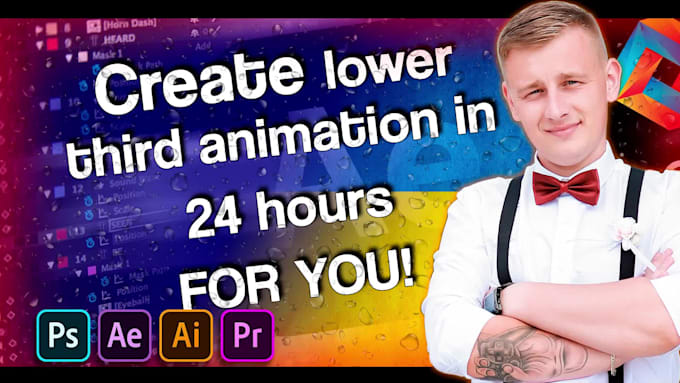 create lower third animation in 24 hours