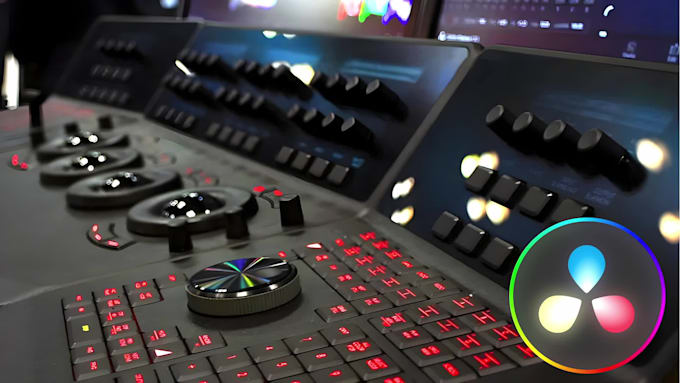 do professional color correction and color grading services in davinci resolve