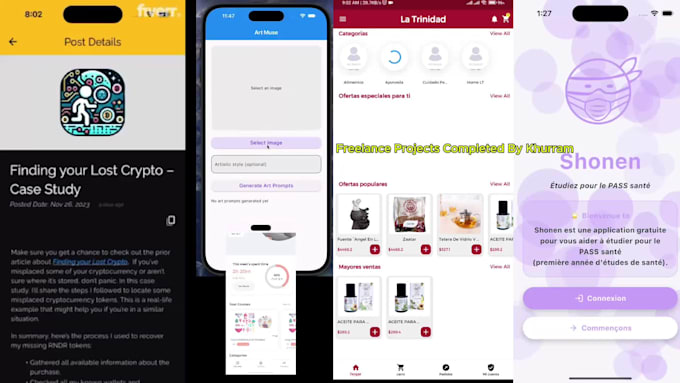 do fast flutter mobile web app development for wordpress woocommerce or any api